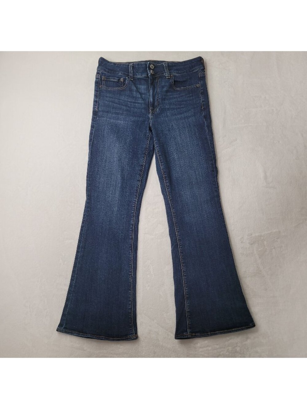 American Eagle Outfitters Dark Blue Flared Jeans